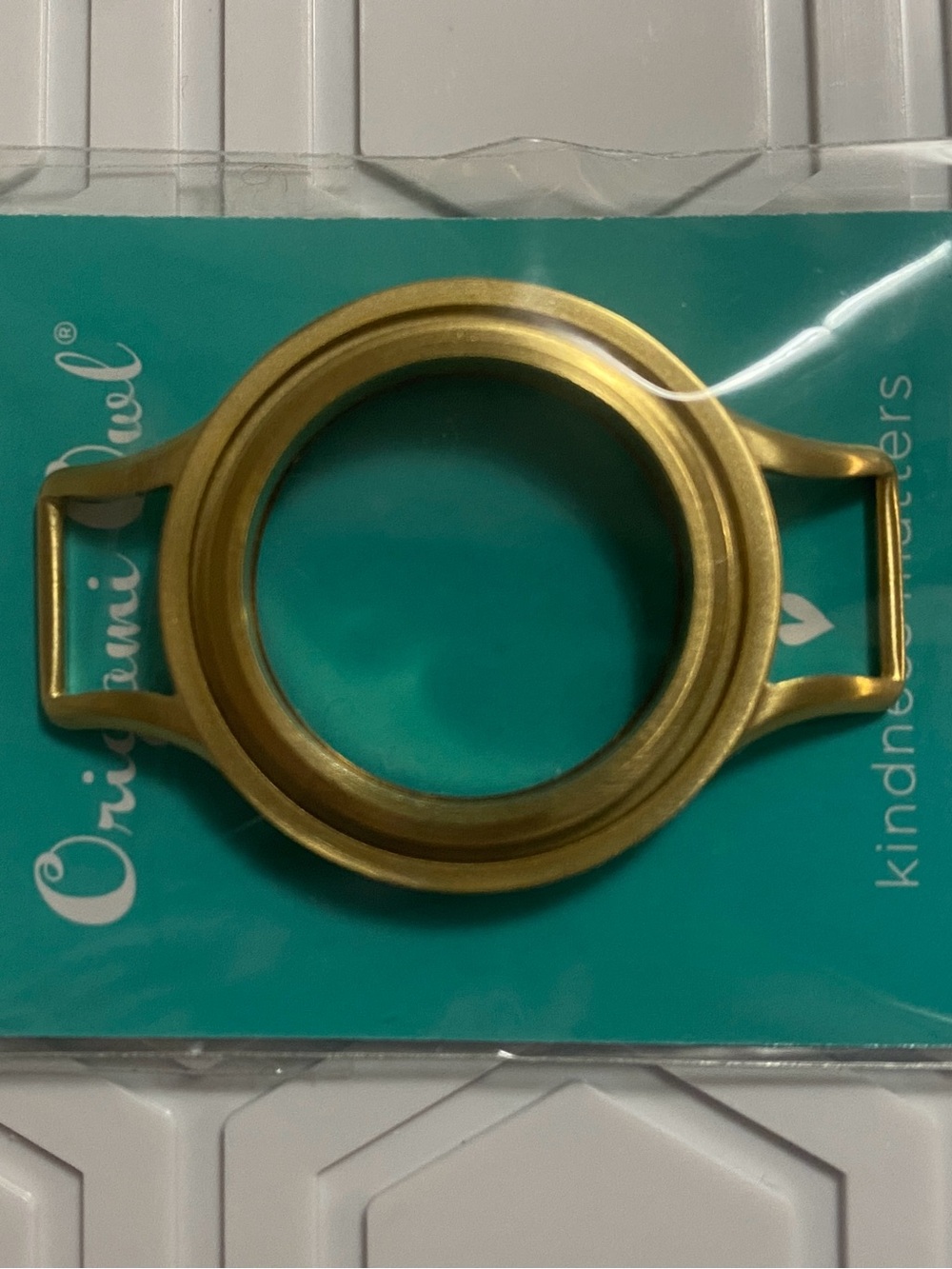 Medium Origami Owl Gold Living Locket Bracelet Base